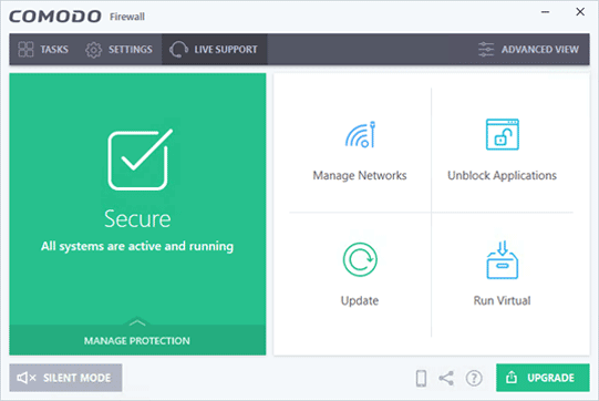 comodo dragon firewall